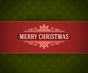 Christmas background with snow pattern vector