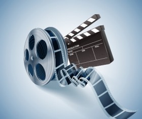 Cinema movie vector background graphics 08 free download