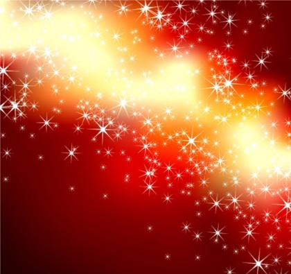 Colorful star background vector