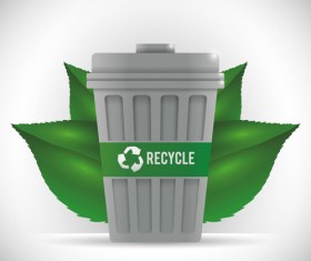 Eco recycle design background vector 08