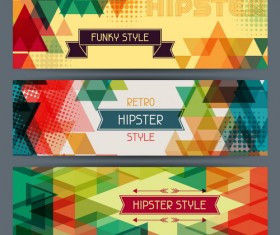 Fashion banners vectors material