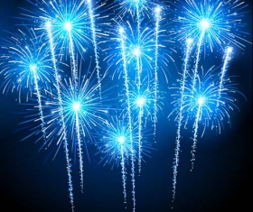 Fireworks effect festival vectores design 07