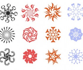 Floral Pattern Photoshop Shapes set