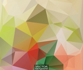 Geometric embossment effect backgrounds vector set 08