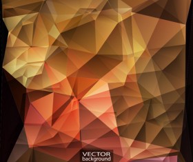 Geometric embossment effect backgrounds vector set 10