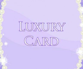 Jewelry luxury card vector 02