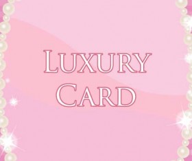 Jewelry luxury card vector 03