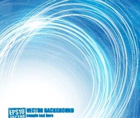Light lines with swirl vector background 01