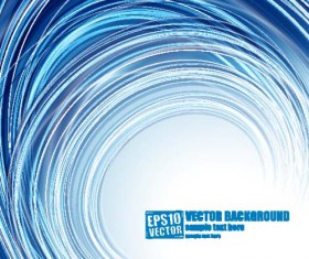 Light lines with swirl vector background 02