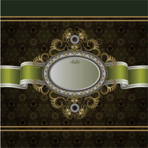 Luxury pattern Backgrounds vector 04