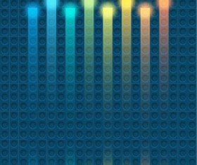 Modern pattern with abstract background vector 08