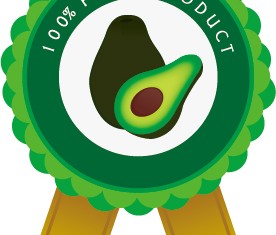 Nature oragnic labels vector design 09