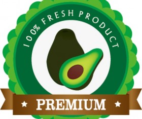 Nature oragnic labels vector design 14