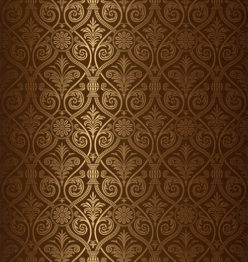 Ornate Ornamental seamless pattern 2 vector