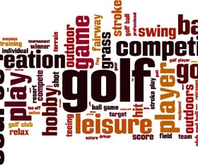 Pattern word cloud creative vector 04