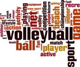 Pattern word cloud creative vector 11