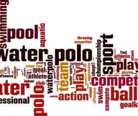 Pattern word cloud creative vector 13