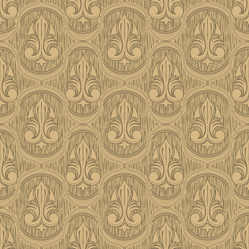 Vintage Ornamental pattern seamless vector