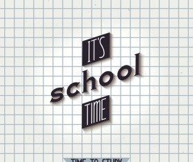 Plaid school background vector