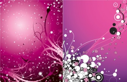 Purple fashion design background vector free download