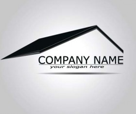 Real estate company logos vectors 06