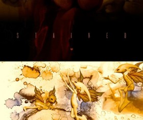 Rons Stained Photoshop Brushes set