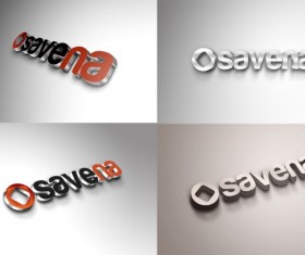 Savena 3D psd logo