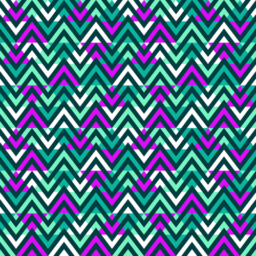 Seamless wave pattern vectors graphics 02