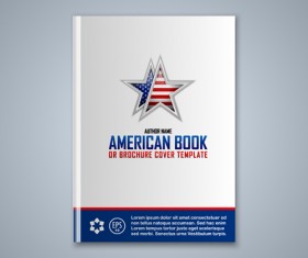 Set of book cover creative vector 02