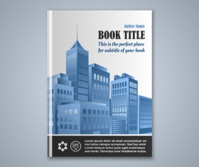 Set of book cover creative vector 04