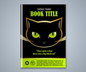 Set of book cover creative vector 09