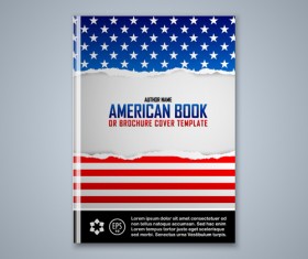 Set of book cover creative vector 17