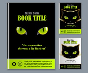 Set of book cover creative vector 18
