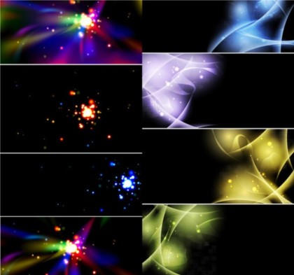 Shiny effects design background vector
