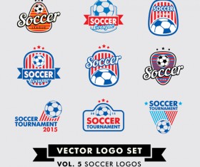 Vector sport logos design set 02