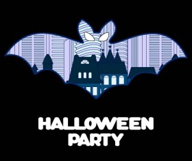 halloween party ghost illustration vector material 03