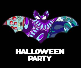 halloween party ghost illustration vector material 05