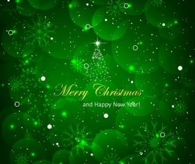 2016 christmas and new year halation background vector 03