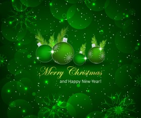 2016 christmas and new year halation background vector 05