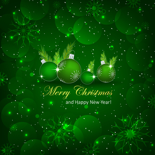 2016 christmas and new year halation background vector 05