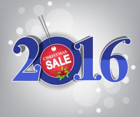2016 new year creative background design vector 07
