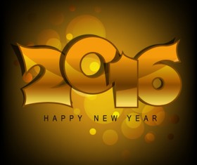 2016 new year creative background design vector 08