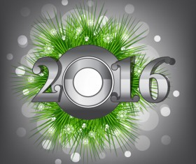 2016 new year creative background design vector 09