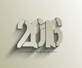 2016 new year creative background design vector 31