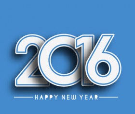 2016 new year creative background design vector 32