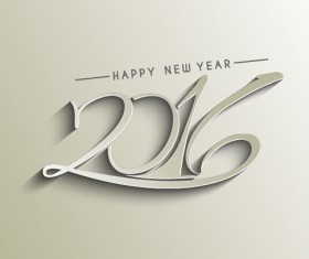 2016 new year creative background design vector 38