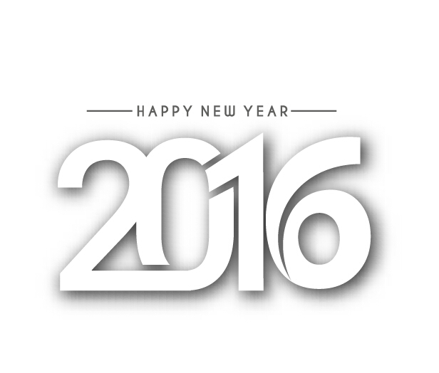 2016 new year creative background design vector 39
