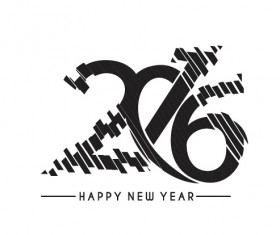 2016 new year creative background design vector 43