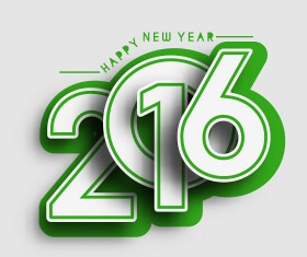 2016 new year creative background design vector 44