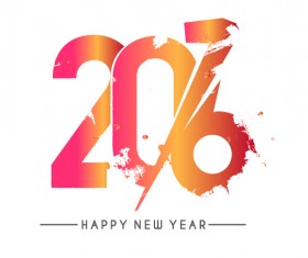 2016 new year creative background design vector 45